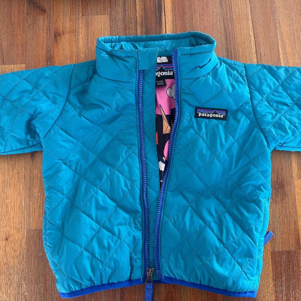 baby Patagonia winter coat, 6-12mo